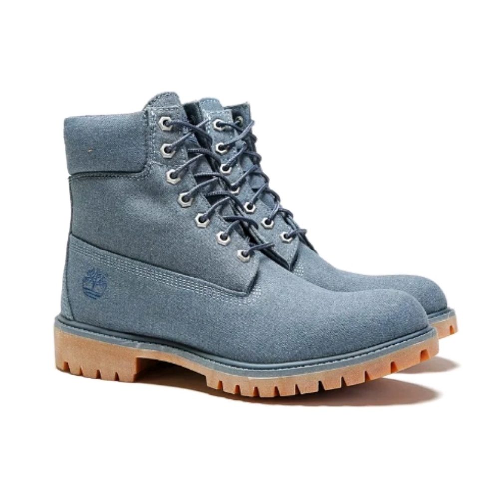 Men's 6" Canvas timberlands - Picture 1 of 5
